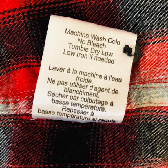 TNA by Aritzia Flannel Boyfriend Shirt - size M - Picture 7 of 7
